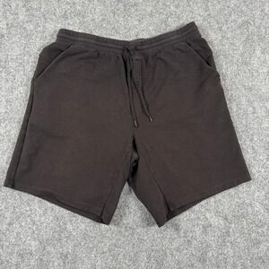 Athletic Shorts Size M (32-34) Black Works Casual Stretch Light Activewear Men's